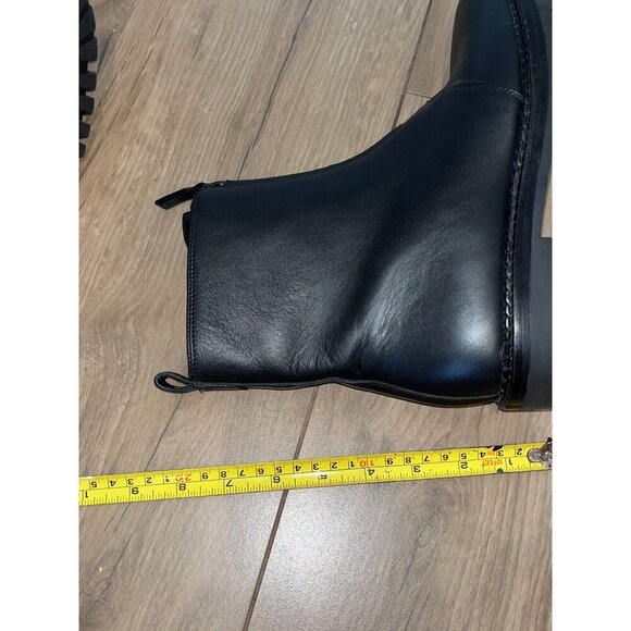 NEW!! Vince Cabria Water Resistant Front Zip Boot in Black Women's Size 7.5 - Picture 14 of 14
